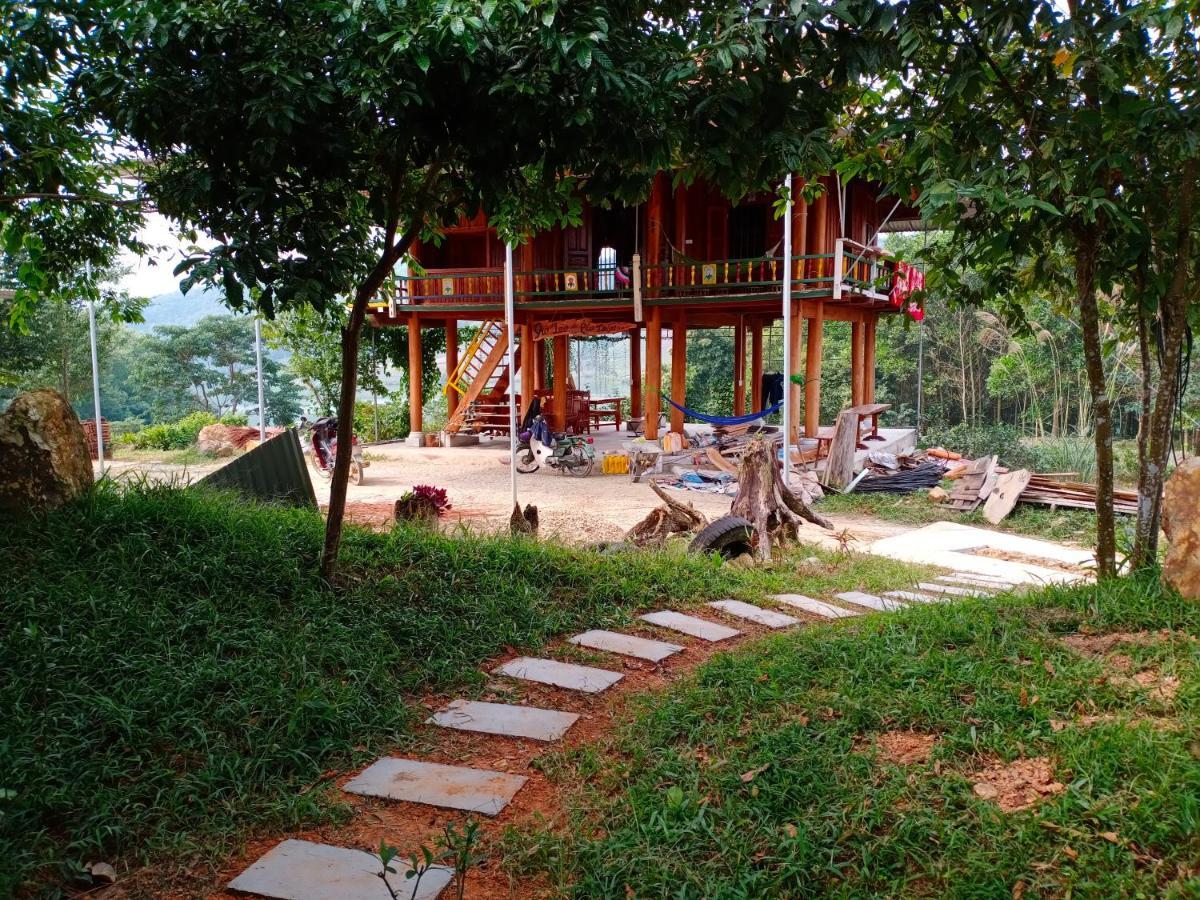 Gio Lao Eco Lodge - Dao Che Thanh Chuong Trai Do Exteriör bild